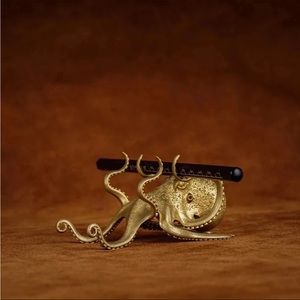 Gold Octopus Phone Holder